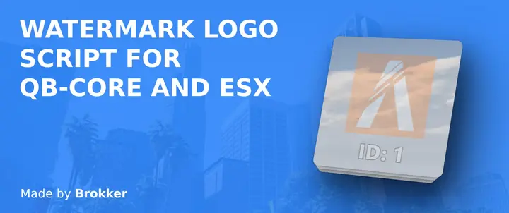 Preview of [FREE] Watermark logo and player ID script