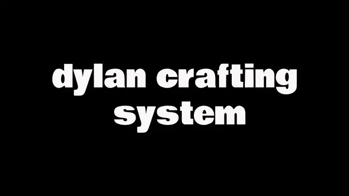 Preview of [FREE] Dylann Crafting System