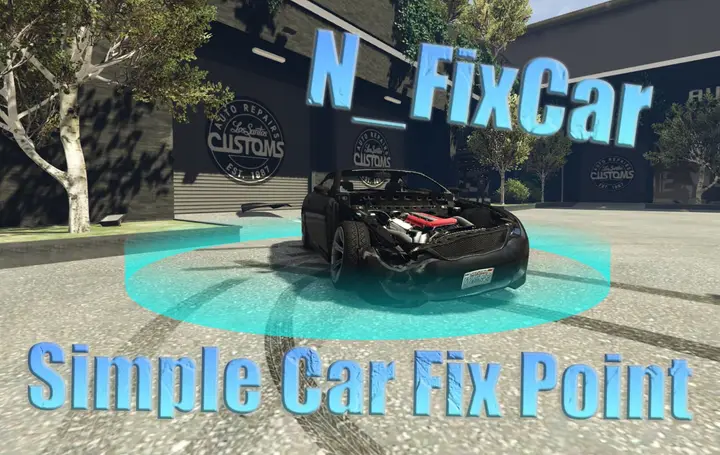 Preview of [FREE][ESX] Car Fix Point