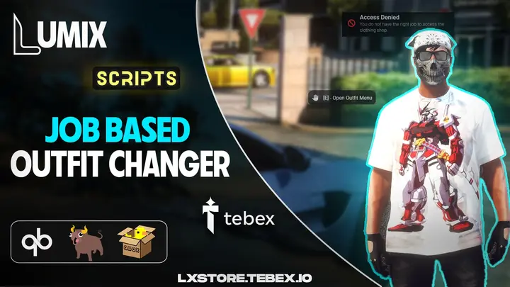 Preview of [FREE] [QB/ESX] LX-JOBCLOTH - Job Based Outfit Changer