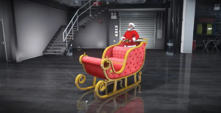 Preview of Christmas Sled, free for Everyone [FREE]