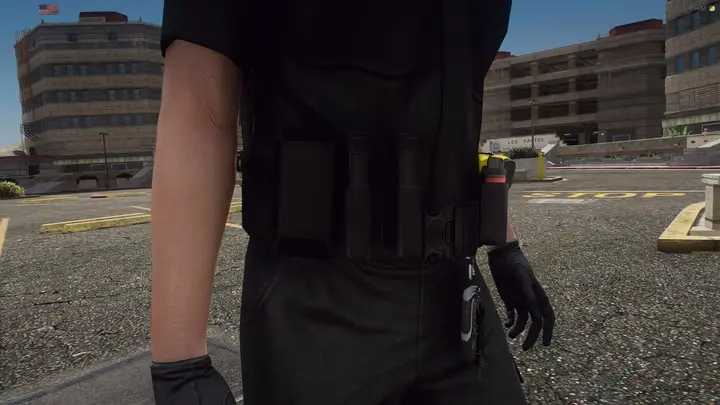 Preview of [FREE} Female & Male Police Duty Belts