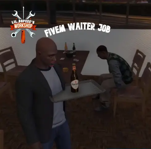 Preview of [FREE] Realistic Waiter Job (Pixel Studio)