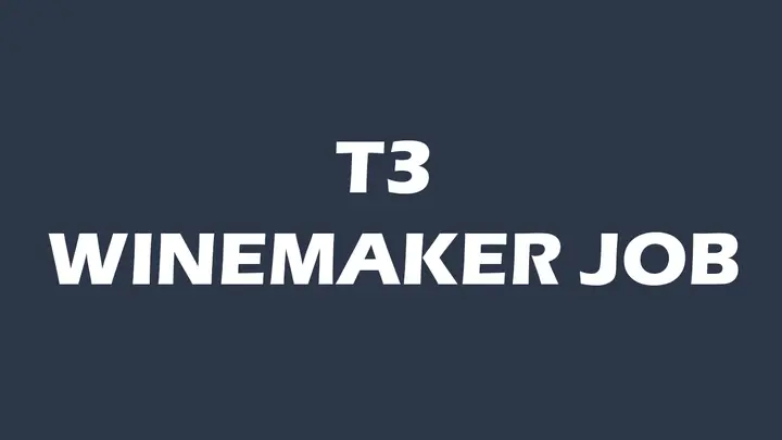 Preview of [ESX] [FREE] T3 Winemaker job