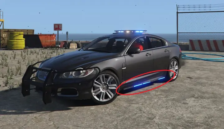 Preview of [D3lta Development Studios] Side Runners Pack | EVC Lightbar Add-On