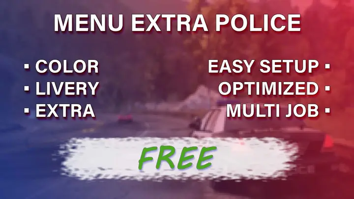 Preview of [FREE][ESX] 🚓 Menu Extra (police)