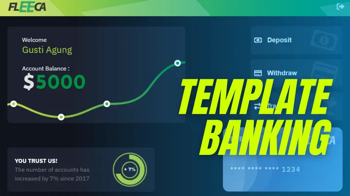 Preview of [FREE] Gusti Template Banking