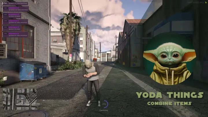 Preview of [FREE] YODA COMBINE ITEMS with ox_inventory