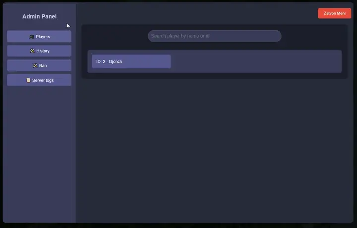 Preview of [FREE] Admin panel