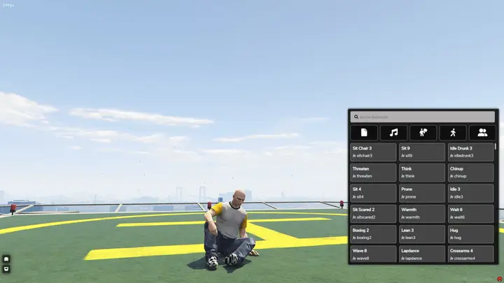 Preview of [FREE] dp-emotes Redesign