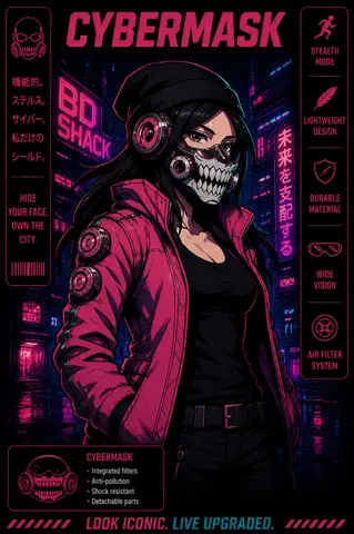 Preview of CyberMaskSamurai (unlock)